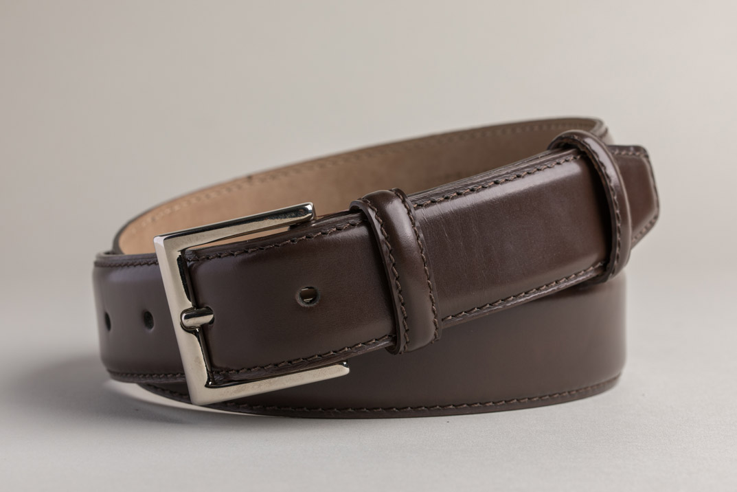 Dark Brown leather belt